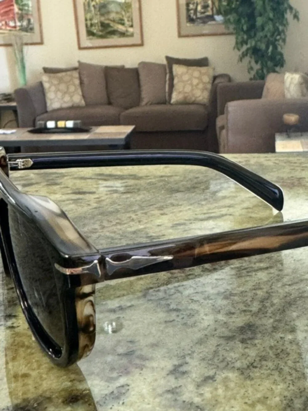 Gesruny 1645 C02 Polarized 56 17 145 Men's Sunglasses w/Case & Accessories NWT